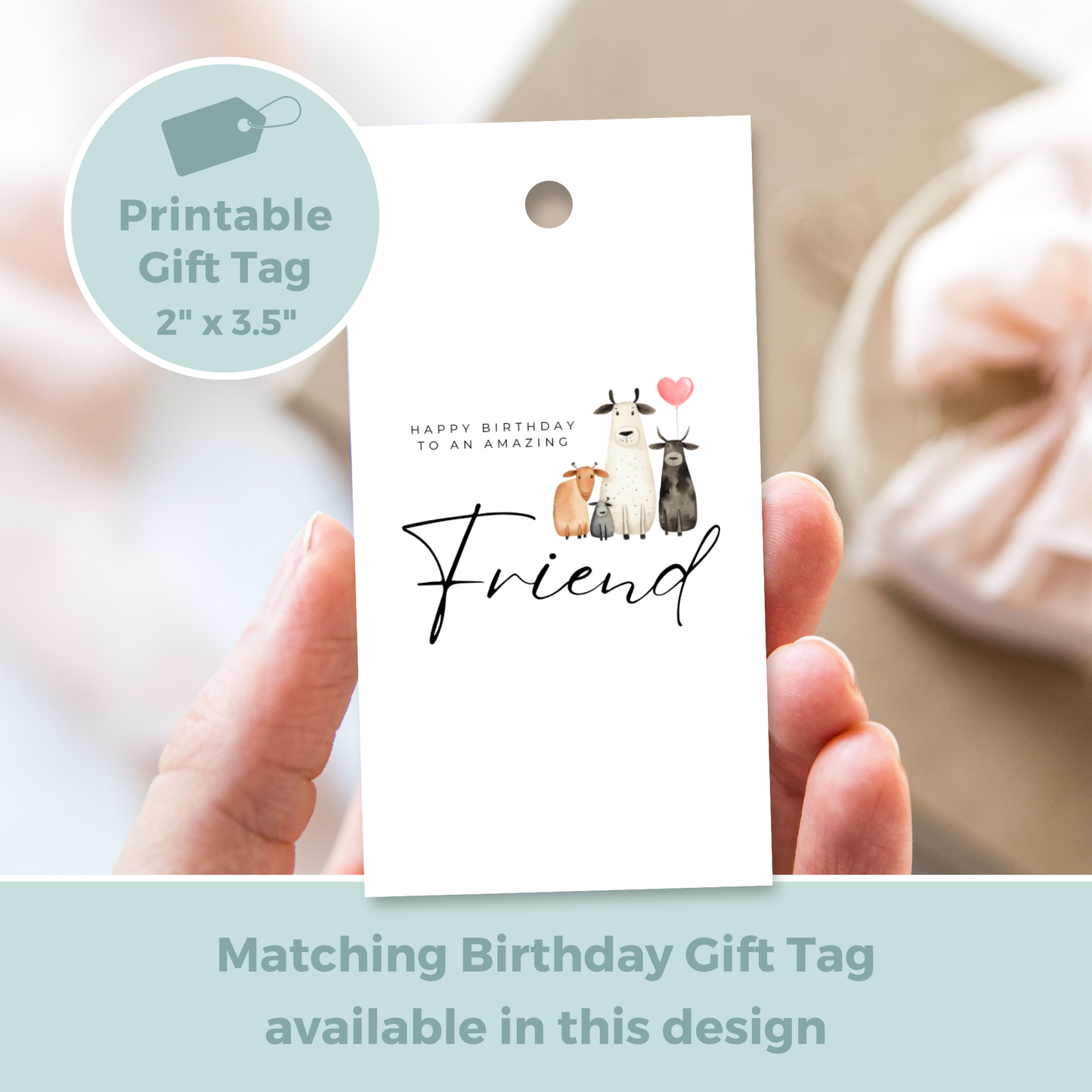 Printable Birthday Card - Friend