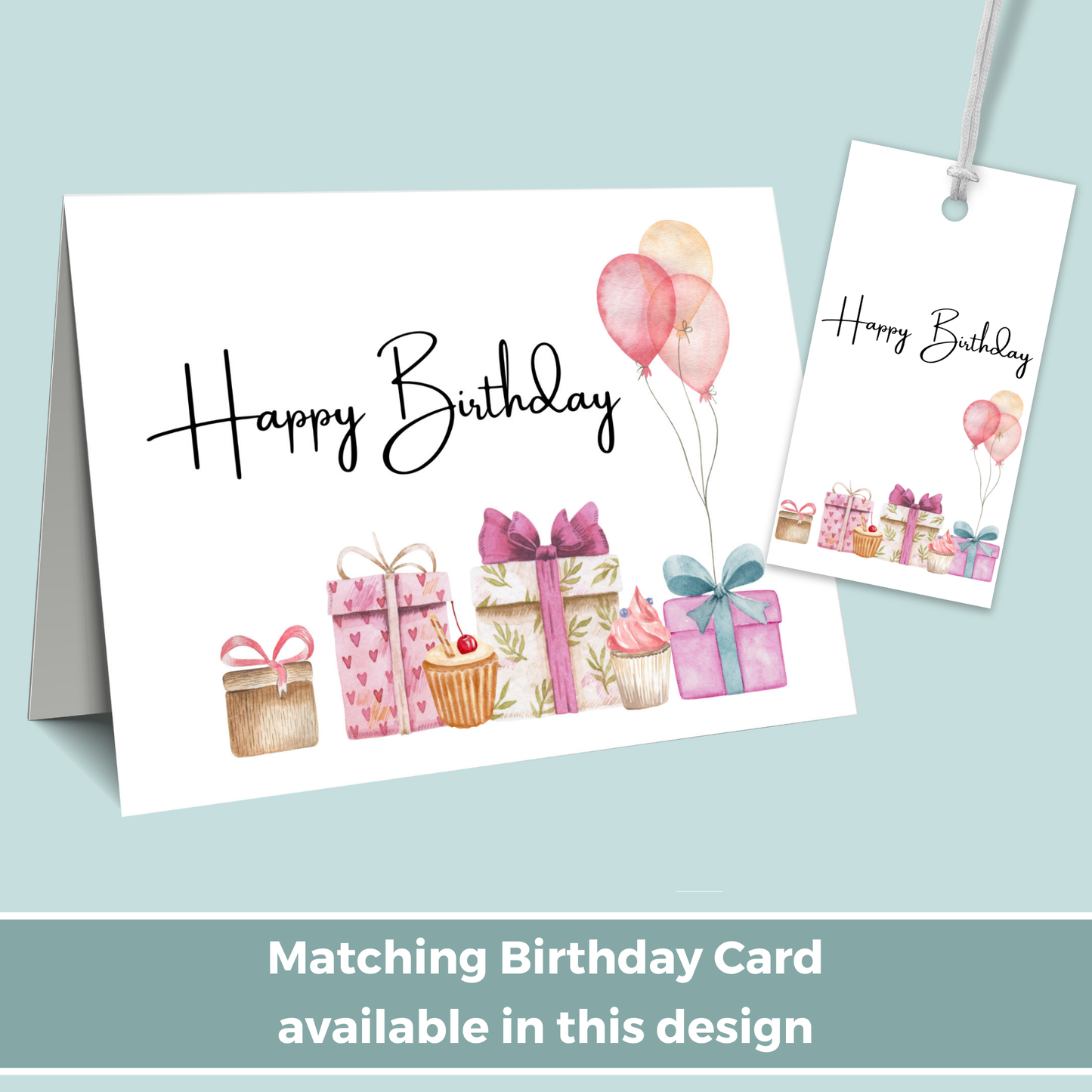 Printable Birthday Gift Tag - Presents