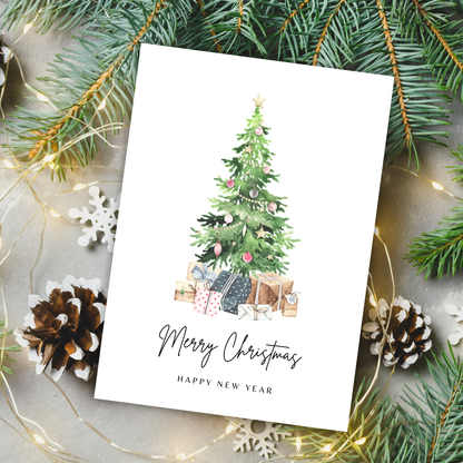 Printable Christmas Card - Christmas Tree
