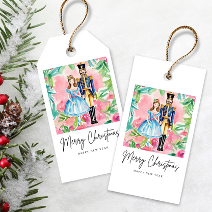 Printable Christmas Gift Tag - Nutcracker