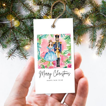Printable Christmas Gift Tag - Nutcracker