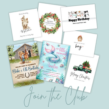 Digital Party Club Monthly Membership