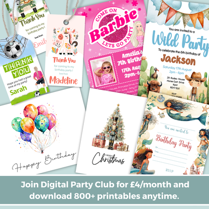 Digital Party Club Monthly Membership