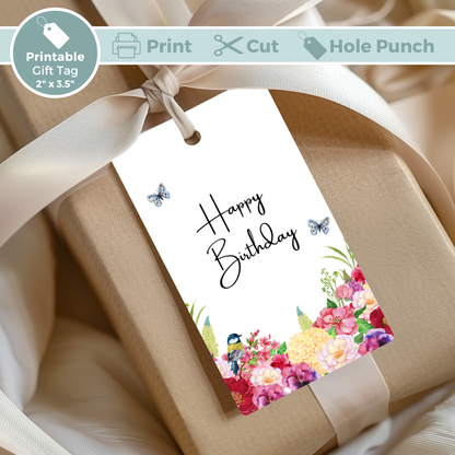 Printable Birthday Gift Tag Bundle - Selection of Best Sellers